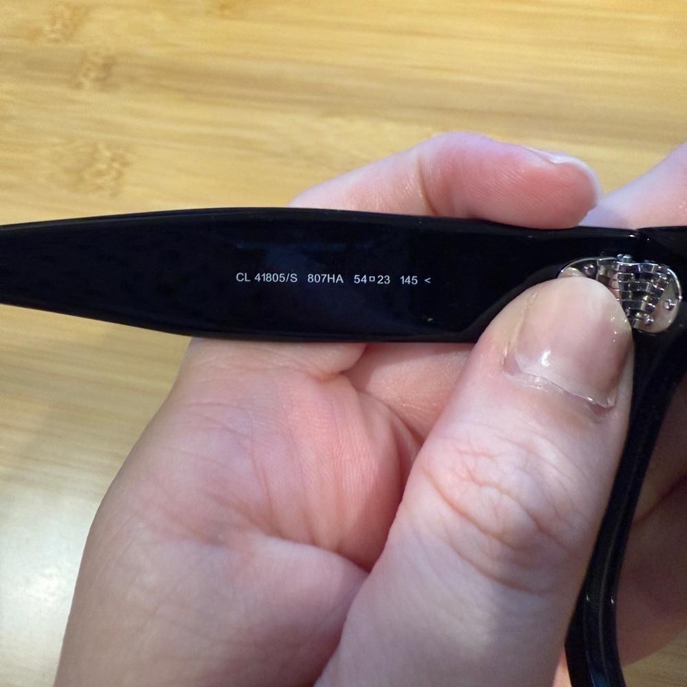 CELINE used Audrey Sunglasses CL 41805/S in Black - Picture 3 of 13